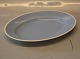 Aluminia Copenhagen Light Blue Sonja  Faience Dinnerware  Oval platter 28 cm