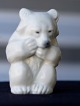 Siddende isbjørn21234RC figur