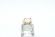 Gold ring with pink stone, 14 KaratSize: 52