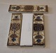 Aluminia Baca kunstfajance fliser til dit kakkelbord 2922-720 15.5 x 3.7 cm Brun - Beige - Blå,  Nils Thorsson Baca