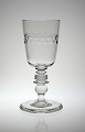 HolmegaardPokalglas med olivenslibning