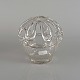 BrudekroneGlasvase i  kunstglas