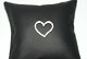 Heart with stone 14 carat white gold