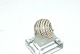 Gold ring with Zircones 14 carat goldSize 58