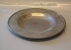 Just A 515 Patinated pewter dish 30 cm Trace of age and use