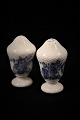 Royal Copenhagen Blue Flower curved, salt & pepper set.Height: 8.5cm.