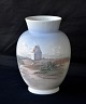 Royal CopenhagenVase 4661, den tilsandet kirke, skagen