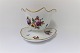 Royal Copenhagen. Saksisk blomst. Sauceskål. Model 1758. Højde 12 cm. (1 sortering)