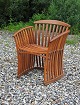 Dansk møbeldesignArmstol m/tremmerTeak