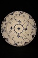 Royal Copenhagen Blue Fluted full lace round dish. Dia.: 33.5cm. RC# 1/1041...