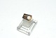 Ladies ring with pearl in 14 carat goldSize 53