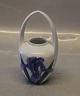 Royal Copenhagen 380-29 RC Art Noveau Vase with handle - decorated with Irish 19 cm pre 1923