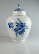 RC lågkrukke10/1791Blå blomst svejfet