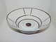 Bing & GrondahlLarge round bowl with brown decoration