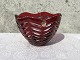 Red crystal bowlBleikristall*250kr