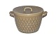 Bing & Grøndahl Nissen/Kronjyden, Relief stoneware, Lidded bowl/PotHeight 15.50 cmDiameter 19.50 cmSOLD