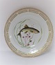 Royal Copenhagen. Fauna Danica. Fisketallerken. Middags tallerken. Model # 19 - 3549. Diameter 25 cm. (1 sortering). Clupea harengus