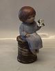Gustavsberg Sweden Lisa Larson (Sculptures 1977) Fantastic Flower Girl  23 cm (Blomsterflicka)