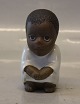 South. African boy sitting 11 cm 1974 Gustavsberg Sweden