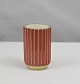 Lyngby6 cmRiflet rød vase