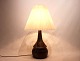 Keramik bordlampe af dansk design fra Palshus og 1960erne.5000m2 udstilling.