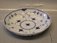 Blue Fluted Danish Porcelain half lace 710-1 Salad bowl 4 x 23.5 cm origianlly the top of a highfooted dish 