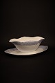 Royal Copenhagen, fish sauce boat on fixed dish.Before the year 1923.#1212/3003.