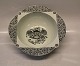 Bjoern Wiinblad Nymoelle Denmark 8011 Nymoelle, black, bowl 6.7 x 20.6 cm, Eremitage
