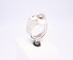 Ring af 925 sterling sølv og stemplet Lapponia.