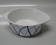 Bowl with handle 18 cm  (Diameter 15.5 cm ) Dan-Ild 40 Blue Flame Harlequin