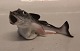 0286 RC Catfish open mouth Chr. T 1901 16 cm (Siluriformes) Royal Copenhagen 