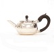 An early and very rare 18th century silver coffee pot by Jens Pedersen Komløv. Copenhagen 1720. H: 6,2cm. L: 13,5cm. W: 125,2gr