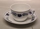 Blue Vicia (Vikke)  B&G Skonvirke  Porcelain 103 Chocolate Cup 2.5 dl  and saucer 14.8 cm (475)