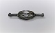 Georg Jensen. Sterling (925) Brooch. Design 288. Produced 1933-1945. Length 53 mm.