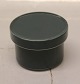 Dark Green 3063 Sugar with lid 6,5 x 9,5 cm (159-160-161) Royal Copenhagen faience Green top or Green line -4 ALL Seasons
