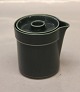 Dark Green 390 Creamer 8 cm with lid (3062-388) Royal Copenhagen faience Green top or Green line -4 ALL Seasons