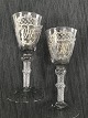 Par Chrystal Dessert, glas.Nøstetangenca. 1760 - 75