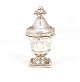 Jørgen Zimmermann, København, 1779-1842: Lille hovedvandæg i delvist forgyldt sølv. Stemplet. H: 5,8cm