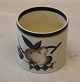 028-13 RC Round Vase  6.5 x 6.5 cm Fruit Matt Porcelain Aluminia 