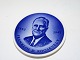 Aluminia miniature platteFranklin Roosevelt 1882-1945