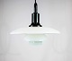 PH Pendel - PH 3/2 - Sortforkromet - Hvid Opal Glas - Poul Henningsen - Louis Poulsen