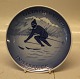 Royal Copenhagen 1976 RC Olympiade 1976 Innsbruck Oplympic  Winther Games Kai Lange ca 18.4 cm