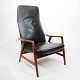 Hvilestol designet af Alf Svensson og fremstillet af Fritz Hansen, 1960erne.5000m2 udstilling.