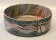 B&G Art Pottery B&G 1987 Large round bowl 10 x 28 cm Sten Lykke Madsen Unique