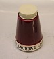 "Laurbær" 9.5 cm, Bordaux Krydderikrukker og køkkenkrukker fra Kronjyden Randers 