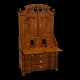 A Danish Louis XVI elm cabinet. Southern Denmark circa 1770. H: 201cm. W: 118cm. D: 88cm
