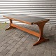 Dansk designAflangt sofabord i teak og formica