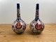 Par smukke japanske Imari vaser, sen Meiji periode, cirka 1900