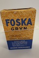 For samleren:FOSKA GrynFra Svendborg HavregrynsmøllePåtrykt: Udstillingskarton / Vindueskarton (må ikke benyttes til gryn)Meget flot stand