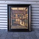 Einar GrossGårdmiljøMaleri72x61 cm